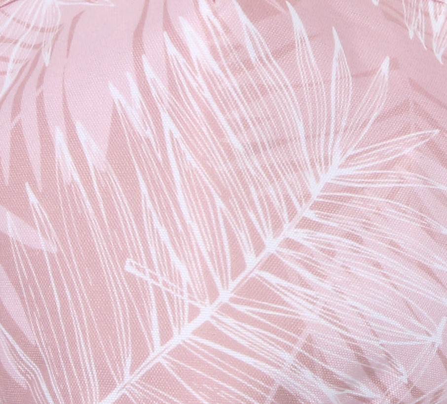 Pink palmy leaf